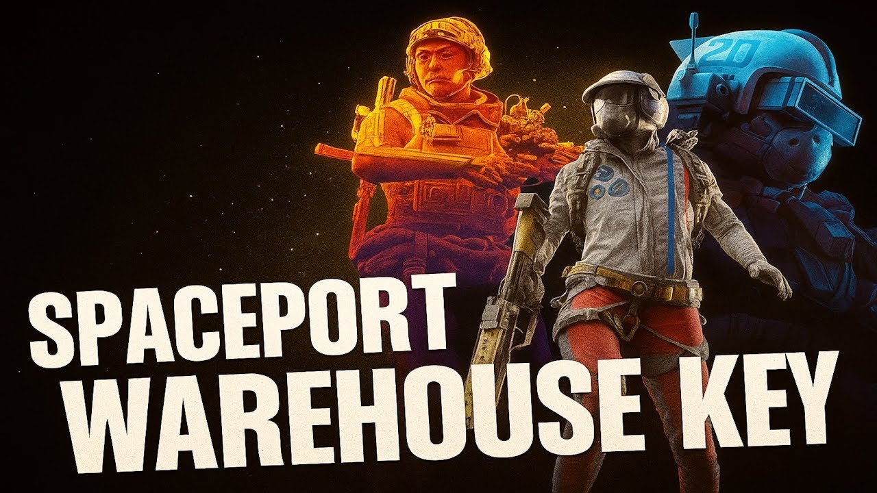 spaceport warehouse key